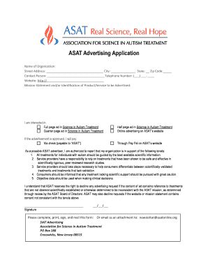 asat registration form.